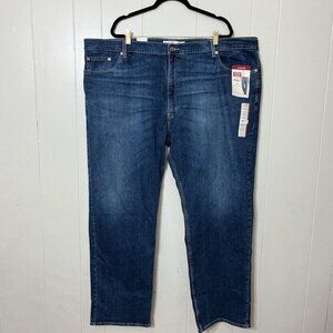 Signature Levi Strauss Denim Jeans Men's S60 Relaxed Fit Size 50x32 NWT